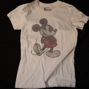 shiny mickey mouse shirt
